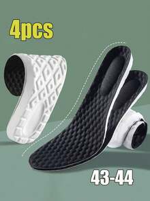 6片/套 柔软缓冲鞋垫，减震跑鞋垫，防滑舒适鞋垫，适合日常使用（可选6/4/2/1片装） 保暖，闺蜜节，小狗，嘉年华 - 黑色 - 查看 17