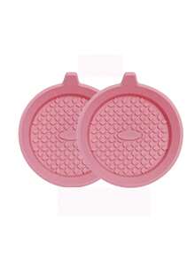 2 miếng lót cốc bằng silicon chống trượt - Phụ kiện ô tô - Trang trí nội thất bền bỉ - Trang trí xe hơi - Nhiều màu - Xem 21
