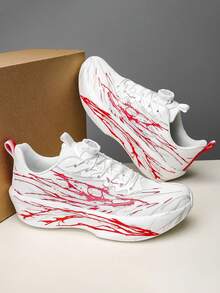 Men's Sports Shoes Size 39-45, Lightweight Running Shoes, Luminous Rotating Buckle Thick Sole Sports Running Shoes, Comfortable Shock Absorption Stable Breathable Sports Shoes - Multicolor - View 12