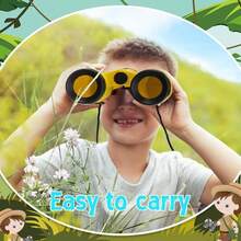 6x30 Toy Binoculars For Kids For Outdoor Use - Yellow - View 8
