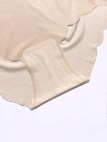 5pcs/Pack Women's Ultra-Thin Seamless Briefs, Silky Smooth Mid-Rise Panties - Multicolor - View 3