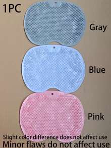 1/2/3 silikonowe gąbki do masażu pleców z , szczotka peelingująca Slouchy, drapak do pleców z przyssawką pod prysznic, mata do masażu stóp, odpowiednia do peelingu i czyszczenia stóp pod prysznicem. Wielofunkcyjna silikonowa mata łazienkowa do peelingu pleców i stóp, antypoślizgowa mata do masażu pod prysznicem. - jasnoróżowy - Zobacz 16