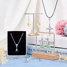 Craftdady 48pcs/Box Pinch Clip Bail Clasps Pendants Silver Connector Bead Hanger Links For Drilled Stone Dangle Charm Jewelry MaFKing, 8 Styles,8Styles - 8種款式 - 查看 5