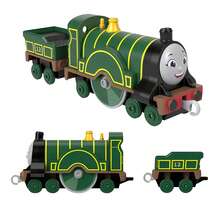 Mattel 托马斯和朋友轨道大师系列合金玩具火车，爱德华/艾米丽/托比/詹姆斯/亨利，采用真正的锌合金材质，可推拉，适合3岁及以上学龄前儿童 - 艾米莉 - 查看 2