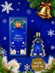 1 Peça Difusor de Aromas em Formato de Árvore de Natal, Múltiplas Cores Disponíveis, Capacidade Grande de 200ml, Fragrância de Longa Duração, Embalagem de Natal Requintada, Combina Funções de Difusor de Aromas e Decoração, Adequado para Fragrância Doméstica, Purificação do Ar e Decoração de Feriados, Decoração Interna de Natal - Duoxiang - Visão 4