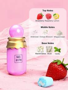 Marshmallow-Creme duftendes Damen-Parfüm | Lang anhaltend, natürlich, frisch und charmant, tragbares Orangenblüten-Creme-Parfüm, perfekt für Partys | Geburtstag der Freundin