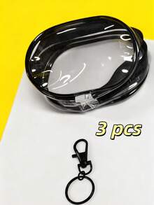 1Set Unisex Transparent See-Through Slim Lightweight Water-Resistant Anti-Scratch EVA Multi-Purpose Space-Saving Charger/ Cable/ Earphone Storage Minimalist Practical Charging Cord Organizer Bag + Small Earphone Box For Christmas Holiday Travel, Hiking, Camping, Daily Use & Business Trips , Makeup Room Decor,Makeup Bag,Travel Essential - Multicolor - View 15