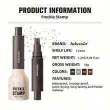 Lakerain Lakerain Natural Realistic Stamp Freckle Pen, Freckle Tone, Sunburn Tone, Waterproof & Long-Lasting, Versatile, Fashion Women Makeup Brand, Cosplay Cosmetics - 1 cái - Xem 10