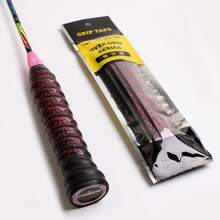 Badminton Racket Overgrip, Durable Printed Non-Slip Sweatband Handle Wrap