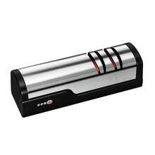 Professional USB Rechargeable Portable Electric Knife Sharpener, Adjustable Angle Sharpener 20 Degree Straight Edge, For Kitchen Knife Tools Grinding And Polishing, Simple To Use, Suitable For Chef Knife, Slicing Knife, Santoku Knife, Peeler, Small Knife, Ceramic Knife - Upgraded - View 11