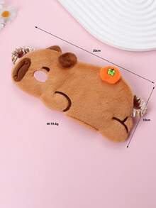 1pc Polyester Cute Panda Shaped Eye Mask, Lightweight & Blackout, Suitable For Women Daily Rest - Multicolor - View 8