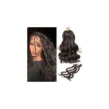 French Curl Braiding Hair, 12 Inch Curly Braiding Hair 8 Packs Bouncy French Curl Crochet Braids For  Pre Stretched Loose Wavy Extensions (4#, 12Inch),4# - 4# - 查看 1