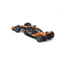 Bburago 1:43  F1 Team MCL38 (Miami GP) (#4 ) - Flat Black/Orange ('24) ('25 Std) - No. 81 - View 4