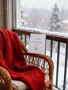 4/8Pcs Personalized Christmas Greeting Cards – Custom Printed With Your Message, Ideal For Holiday Greetings, Christmas Parties, And Sending Love To Family And Friends - Multicolor - View 4