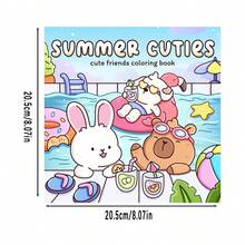 (Phiên bản cao cấp, giấy dày, 20,5 * 20,5cm) "Sách tô màu động vật dễ thương", phù hợp cho các cặp đôi và gia đình, thích hợp cho các bữa tiệc, sinh nhật ngày lễ tình nhân và các ngày lễ khác. Đồ dùng học tập và vẽ tranh, 22 trang, sách, sách tô màu, đồ dùng học tập, trường học, Giáng sinh, Halloween, sinh nhật, quà tặng trở lại trường, sách tô màu, người lớn, quà tặng Giáng sinh, sách tô màu - Mảnh duy nhất - Xem 3