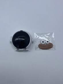 1pc Astronaut Children's Toothbrush Holder, Cartoon Big Mouth Wall Sticker, Bathroom Toothbrush Holder, Wall-Mounted No Drilling Required, Home Electric Toothbrush Holder - Multicolor - View 9