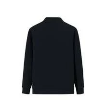 Fleece Lined Stand Collar Zipper Cardigan Comfortable Sports Fashion Versatile Jacket Basic-Black Jackets Men - Nhiều màu - Xem 2