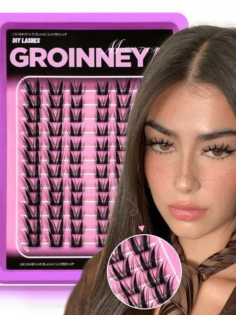 72/120 st. taggiga fransar, animefransar, C-böjda volymfransar, individuella fransar, gör-det-själv-fransar, mjuka, tjocka klusterfransar, lätta, för vardagsliv, bröllop, fest, musikfestival