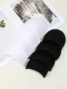 2/4/6 Men's Shoulder Pads, Foam Shoulder Pads, Men's Underwear Accessories, Black/White - Multicolor - View 7