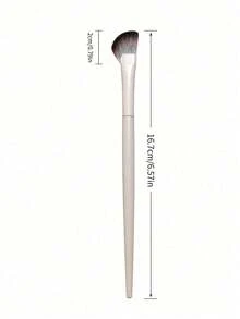 鼻部轮廓刷，鼻根及鼻翼晕染刷，半扇形斜头轮廓阴影化妆刷，超柔软不掉毛 - 藍白色 - 查看 8