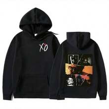 Singer The WeekndS Hoody After Hours Til Dawn Fm Music Album Autumn And Winter Women Men Hoodie Pullover Hip Hop Rock Top - Black - View 1