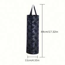 1个塑料袋收纳架，购物袋整理架，网状悬挂式储物袋分配器，可折叠垃圾袋架，厨房透气塑料袋收纳架 - 彩色 - 查看 10