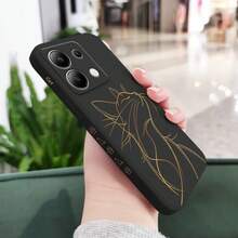 Proud Cat Phone Case For Xiaomi Redmi Note 14 13 12 12S 11 11S 10 10S 9 9S Pro Plus 4G 5G Liquid Silicone Cover - Xanh nhạt - Xem 7