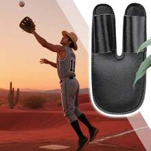 Protector De Dedos Béisbol para Batear |   Protector De Bateo De Béisbol De PU |   Equipo De  Manga Deportiva para Entrenamiento - Jóvenes Atletas Entusiastas Partidos Práctica Viajes - 1 - Ver 4