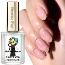 Tinovo Uno 五合一指甲硬化剂 - 快速提亮暗沉、干燥、不均匀的指甲，适用于所有指甲类型，多用途指甲油，指甲护理，指甲油，时尚指甲油，持久指甲油