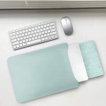 Laptop Leather Inner Bag Suitable For Tablet Inner Bag, 9-Inch, 10 Inch, 11 Inch, 13 Inch, 14 Inch Tablet Protective Cover, Scratch Resistant, Dustproof, Waterproof Leather Material Compatible With Apple, Asus, HP, I, Shenzhou, Microsoft, 13/14/15/16 Inch Laptop Protective Cover - Multicolor - View 22