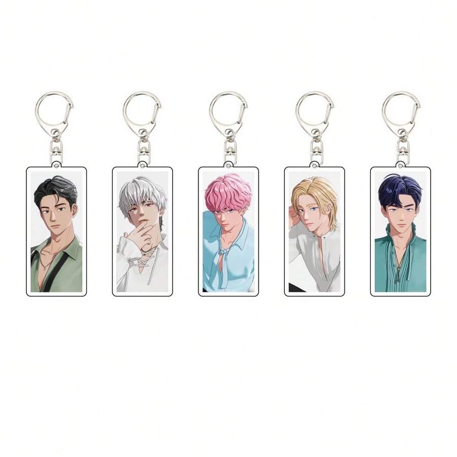 PLAVE Virtual Idol, New Acrylic Keychain For Virtual Boy Groups, Bag Pendants, Accessories And Accessories, Fans' Cherished Gifts - Multicolor - View 1