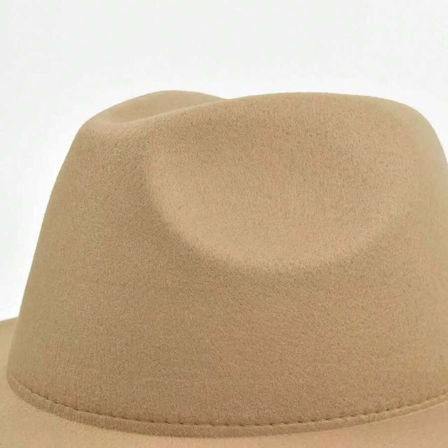 Sombrero de jazz, sombrero derby - Beis - Ver 1