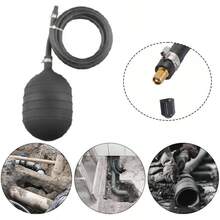Tapn Inflable para tuberas, Herramienta de plomera para inspeccin de lneas de alcantarillado, porttil, Ligero y de Goma para reparacin de, 100mm - 100 milímetros - Ver 4