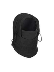 1 buah Masker Ski yang Dapat Diatur, Tudung Bulu untuk Cuaca Dingin, Berburu, Sepeda Motor, Masker Termal Bulu Tahan Angin untuk Pria dan Wanita di Musim Dingin - MultiWarna - View 7