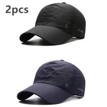 Unisex Lightweight, Quick-Dry, Breathable Summer Running Cap, Outdoor Sun-Shading Baseball Hat - A - View 17