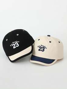 1pc Baby Sun Hat, Outdoor Sunscreen Versatile Baseball Cap, Suitable For Outdoor Activities, Fits 6-24 Months Toddlers, Spring/Summer - 23. Baseball Cap - View 5