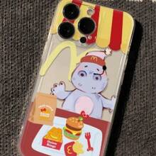 Space Shell Purple Hippo Cashier Fruit 15/14promax Phone Case 1315pro/12/11 Phone Case Xs - Space Shell - Smooth Sailing and Prosperous Fortune TK - View 3