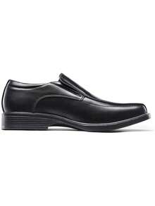 2026 Men's Classic Dress Loafers  Square Toe Dress Loafers Formal Shoes, ,,Genuine Leather Sole For Business Formal Occasions - 5-Pat đen - Xem 11