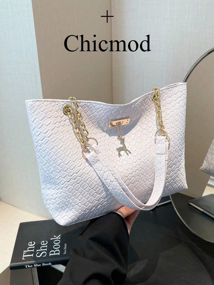 时尚复古大容量鳄鱼纹女士托特包，适合购物、钱包、逛街、年轻女士、大学生、新人、白领。非常适合办公室、大学、工作、商务、通勤、户外活动、旅行和野餐