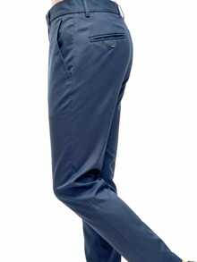 Men's Tailored Dress Pants - 藏蓝色 - 查看 4