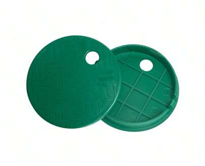 2 Pack Valve Box Cover Lid ID ." OD 6" Sprinkler Irrigation System, Only Compatation With ID ." Sprinkler System Covers Outdoors (. Inch)