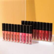 哑光液体唇膏，丝绒持久防水高显色丝绒唇彩套装，化妆品，彩妆礼品 - #115 - 查看 10