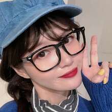 Women's Colorblind Glasses - Black - View 3