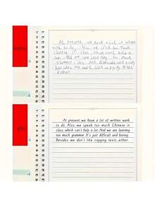 3本/套英文书法练习册，含可重复使用的书写工具和书法字母 - 彩色 - 查看 8