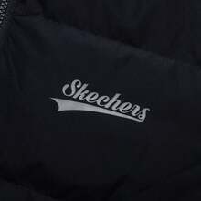 Skechers Áo khoác thể thao đôi nữ, áo khoác lông vũ ngoài trời, 80% lông vũ. - màu đen - Xem 4