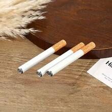 1pc Christmas Creative Bubble Stick, Metal Mini Bubble Wand, Handheld Bubble Blower Toy, Prank Cigarette Bubble Pipe Prop, Party Atmosphere Creator, Fun Bubble Accessory (Bubble Liquid Not Included) - Suitable For Weddings, Parties, Photography And Special Occasions - Theme Party Supplies And Event Accessories, Christmas Gift, Christmas Stocking Stuffer, Christmas