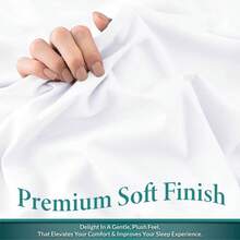 40cm Extra Deep Fitted Sheet - Soft Breathable, Wrinkle/Fade Resistant Machine Washable - Burgundy - View 5