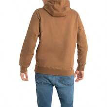 Sudadera con Capucha as Buck Action. Camisa para Hombre - Beige + XL - Ver 5