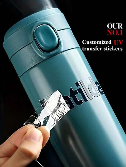 Customized UV 3D Transfer Stickers - Personalized DTF Printing, High Quality And Fade-Resistant, Suitable For Custom Labels, Business Cards, Weddings, Birthdays, Party Decorations - Compatible With Glass, Plastic, Metal, Personalized Stickers
