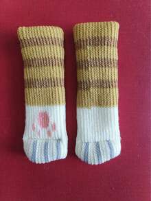 4pcs Chair Socks, Hardwood Floor Chair Leg Covers, Cat Claw Chair Leg Covers To Protect Floors, Chair Leg Floor Protectors, Prevent Scratches And Reduce Noise - Multicolor - View 14